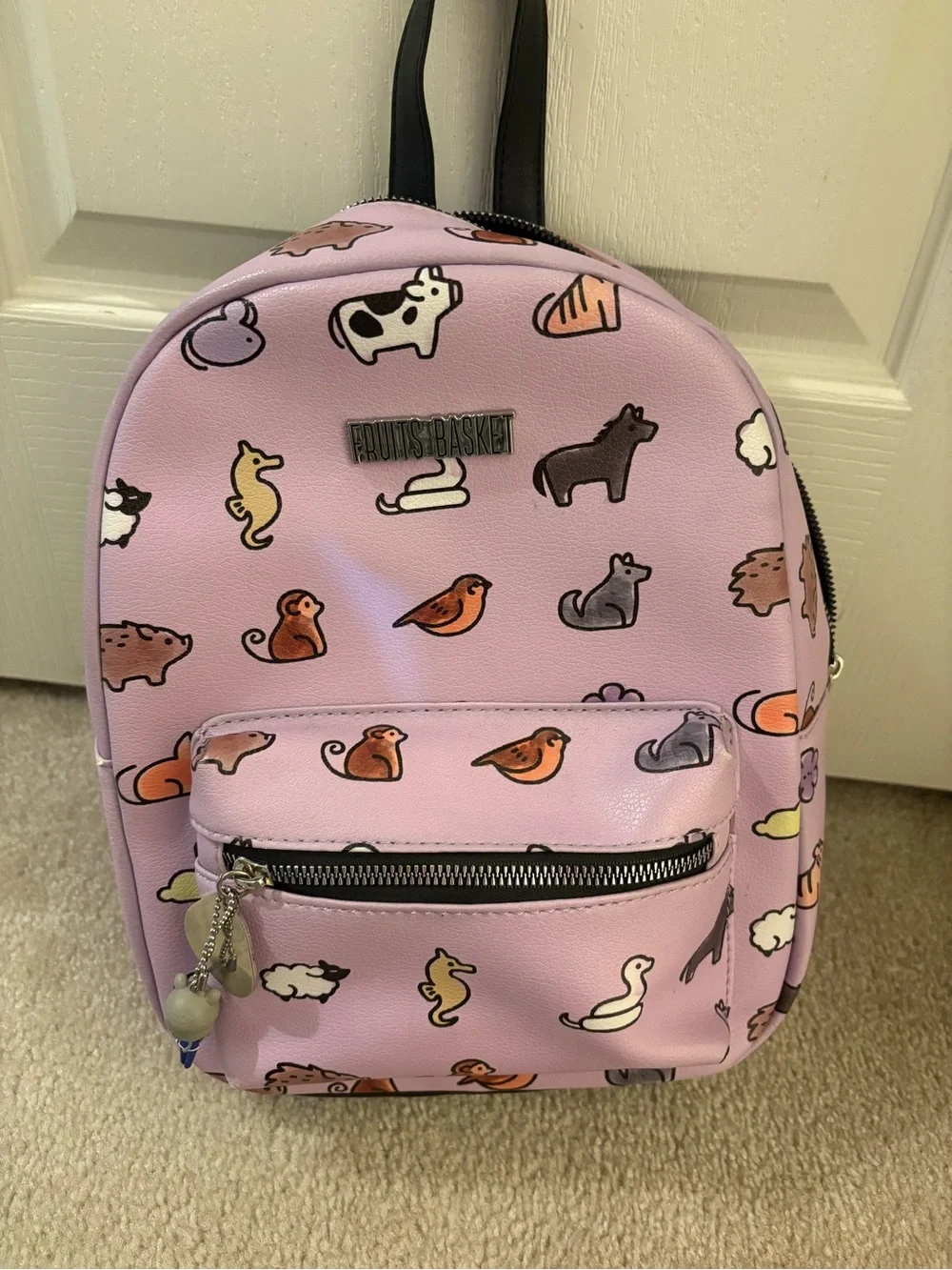 Loungefly Fruits Basket Anime Mini Backpack with Yuki Charm